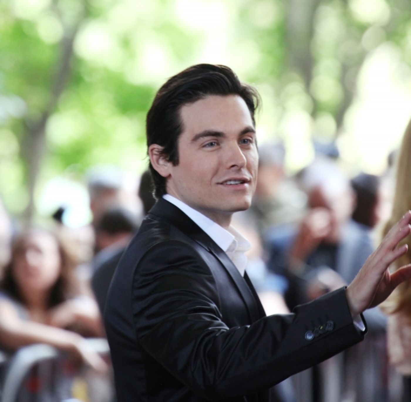 Photo Coverage: Greg Kinnear, Lily Collins on WRITERS Red Carpet at TIFF Image