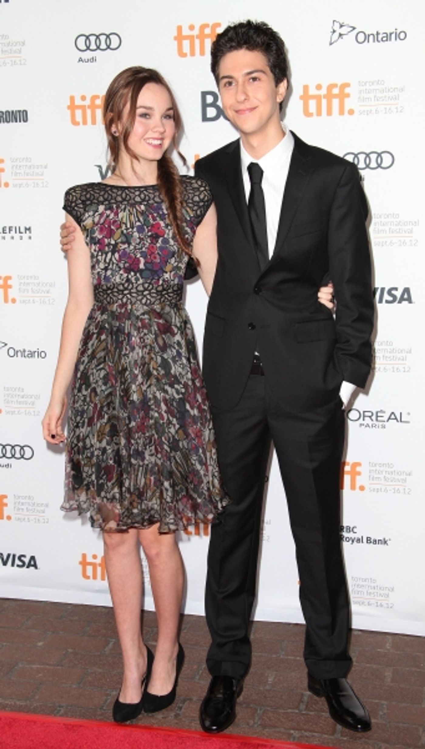 Photo Coverage: Greg Kinnear, Lily Collins on WRITERS Red Carpet at TIFF Image