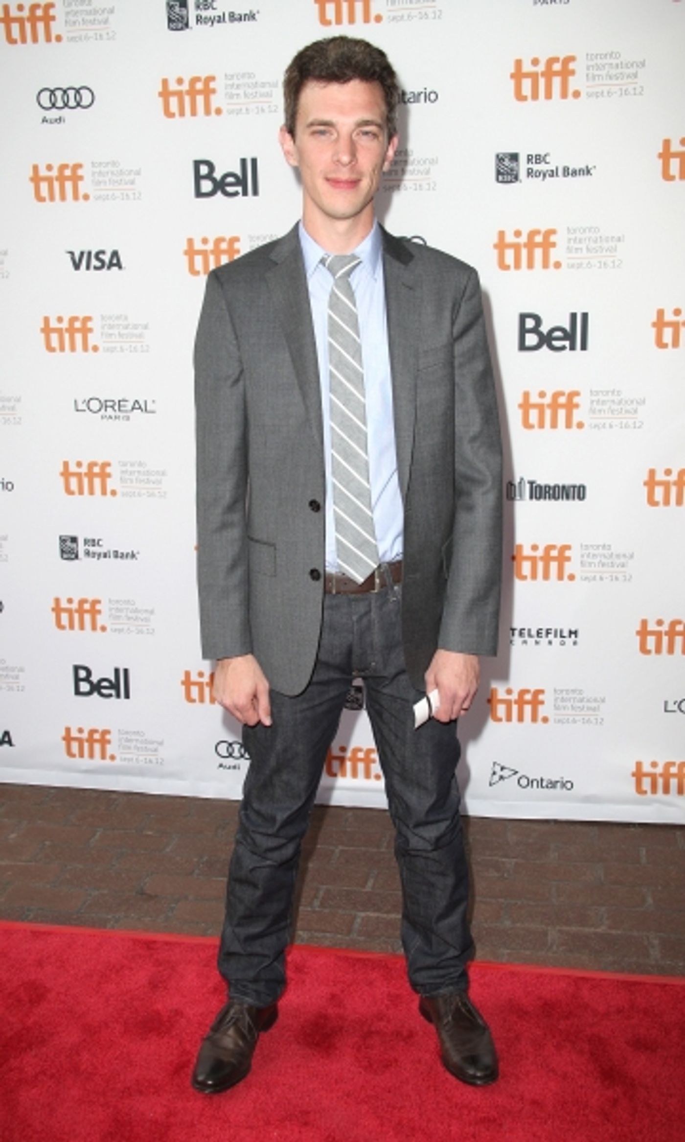 Photo Coverage: Greg Kinnear, Lily Collins on WRITERS Red Carpet at TIFF Image