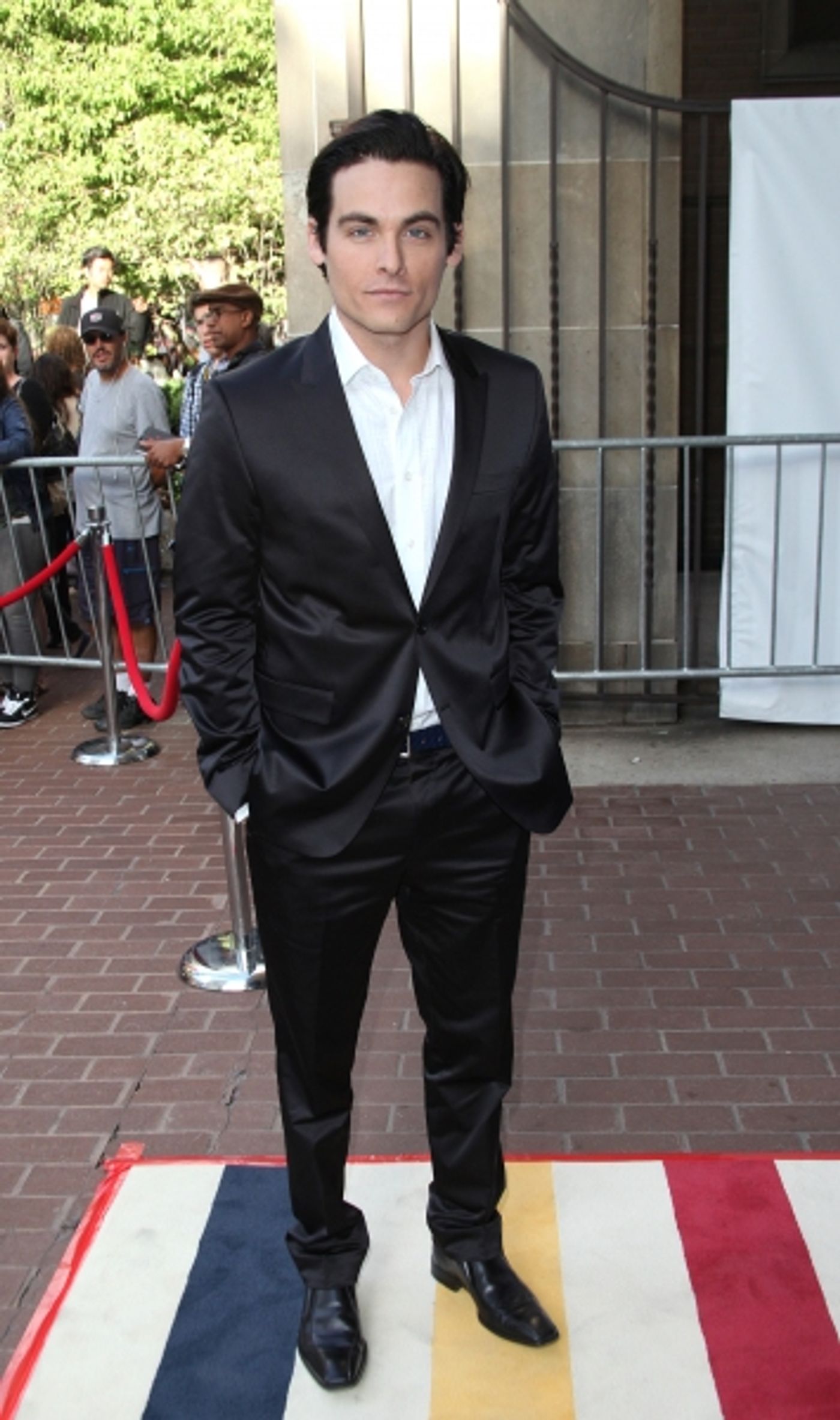 Photo Coverage: Greg Kinnear, Lily Collins on WRITERS Red Carpet at TIFF Image