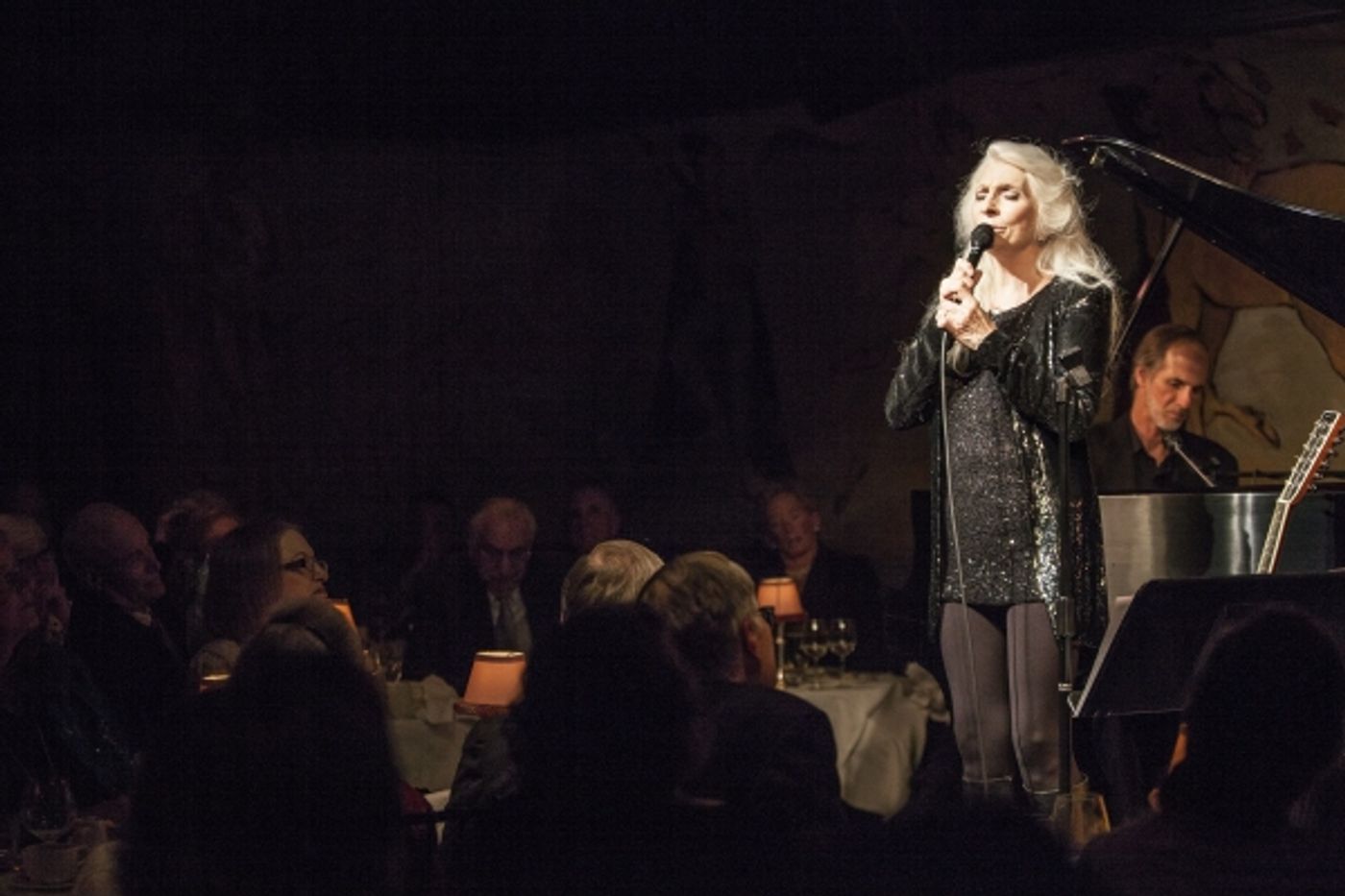 Photo Coverage: Laura Osnes, Woody Harrelson, and More Visit Judy Collins at Cafe Carlyle  Image