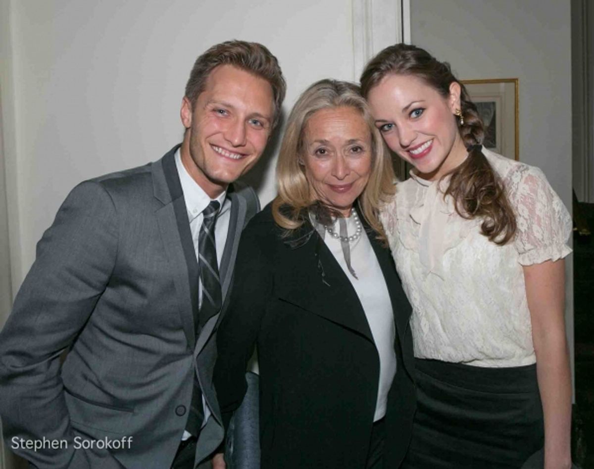  Nathan Johnson, Eda Sorokoff, Laura Osnes at 