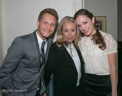  Nathan Johnson, Eda Sorokoff, Laura Osnes Photo