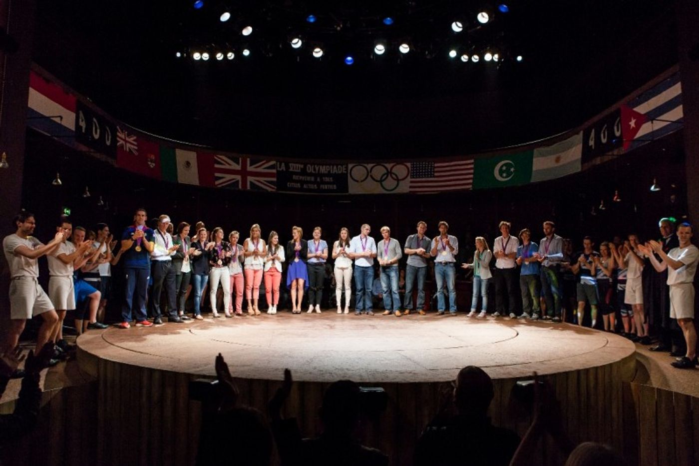 Photo Flash: 2012 Olympic Team Great Britain Attends CHARIOTS OF FIRE Gala Performance  Image