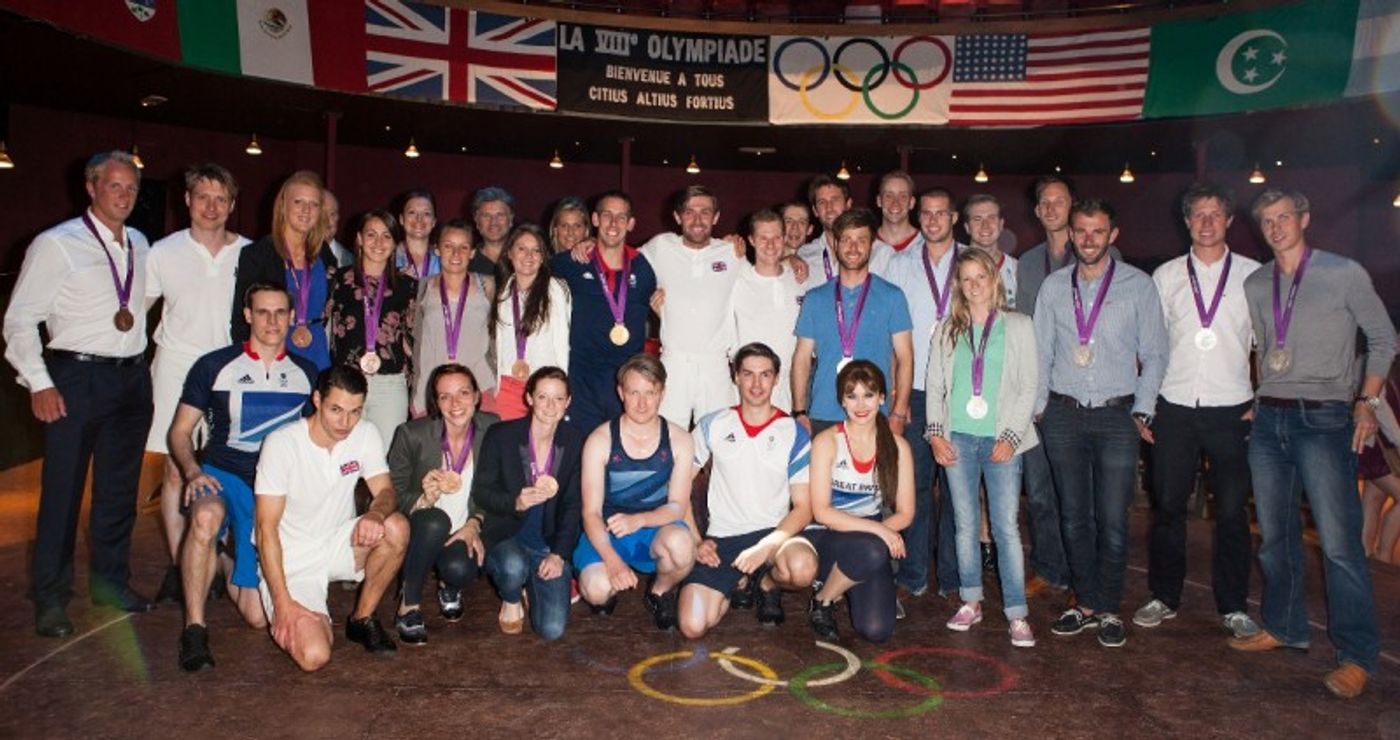 Photo Flash: 2012 Olympic Team Great Britain Attends CHARIOTS OF FIRE Gala Performance  Image