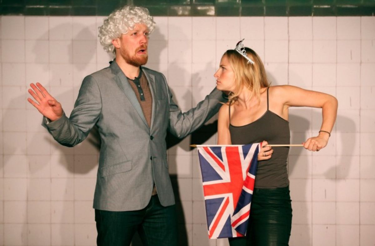 Kevin James Doyle and Margaret Copeland at New Production Shots from HOW TO BE A NEW YORKER Off-Broadway