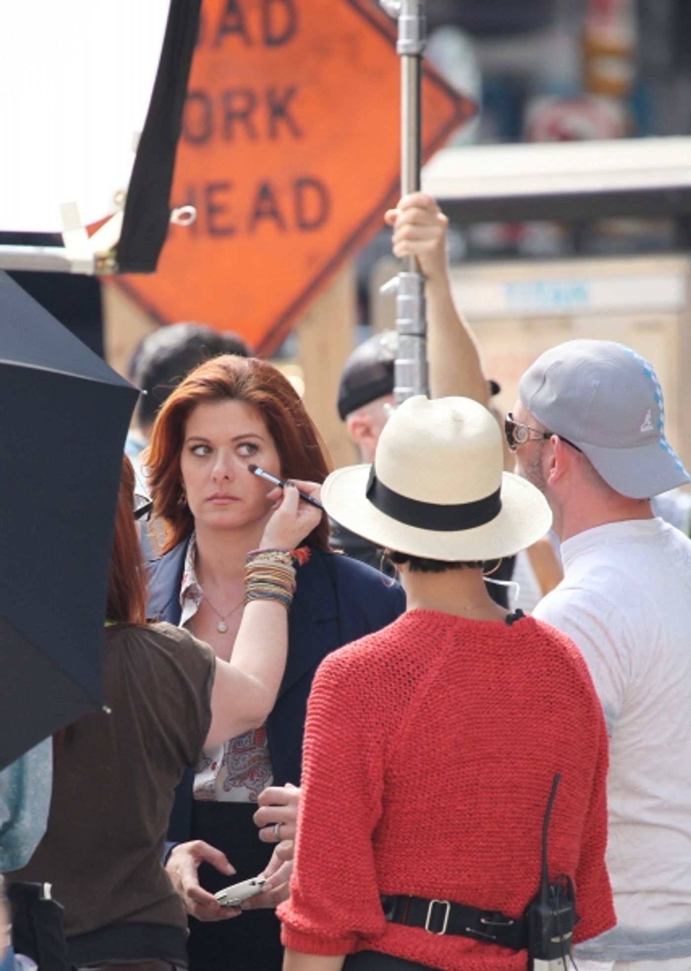 Photo Coverage Exclusive: On the Set of SMASH with Debra Messing, Christian Borle and More! Image