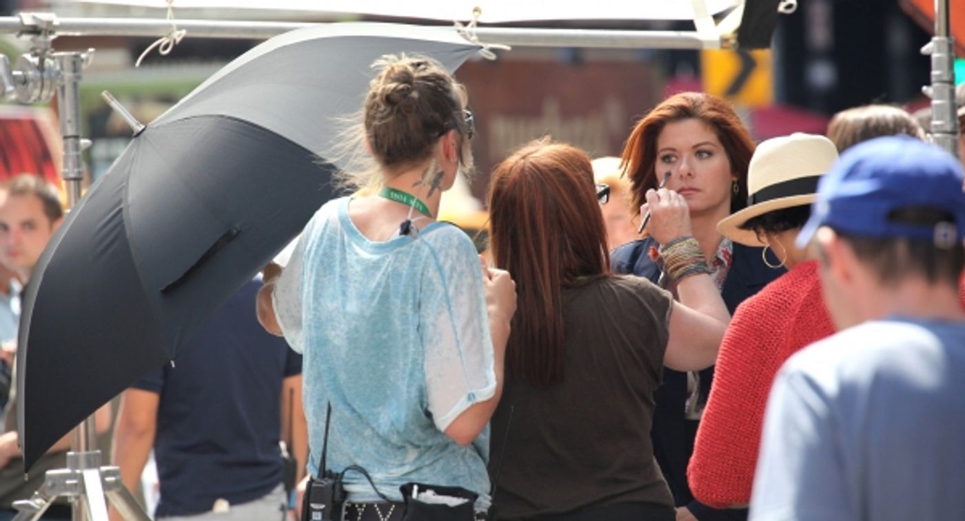 Photo Coverage Exclusive: On the Set of SMASH with Debra Messing, Christian Borle and More! Image