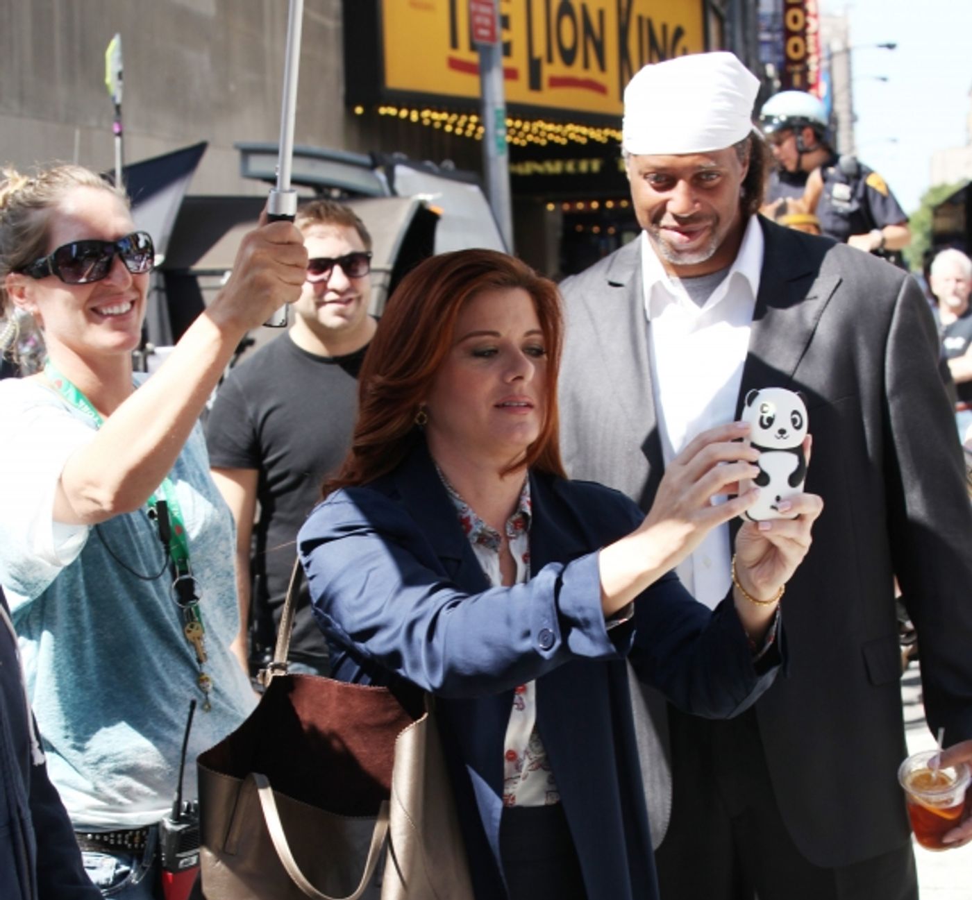 Photo Coverage Exclusive: On the Set of SMASH with Debra Messing, Christian Borle and More! Image
