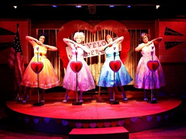  Cindy Lou (Anna Starnes), Suzy (Aly Wepplo), Betty Jean, Georgia Rodgers Farmer, Mis Photo