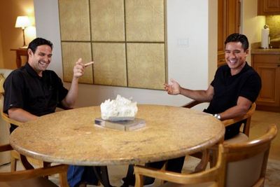  Mario Lopez and Mark Sanchez Photo