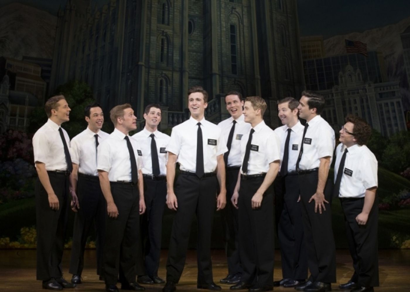 Photo Flash: THE BOOK OF MORMON Opens Tonight in LA - See Gavin Creel, Jared Gertner and More in Performance!  Image