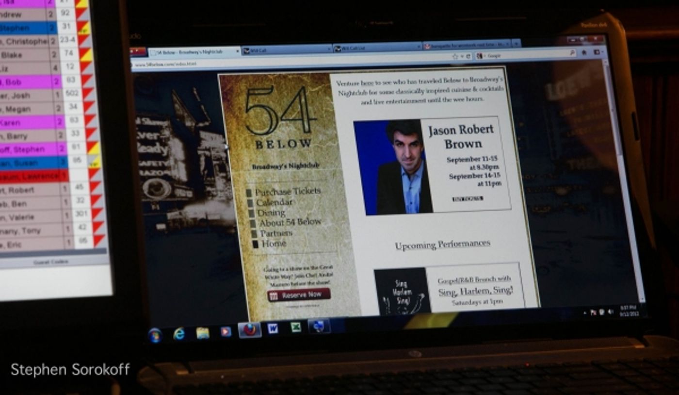 Photo Coverage: Jason Robert Brown & Shoshana Bean Perform at 54 Below Photo Coverage: Jason Robert Brown & Shoshana Bean Perform at 54 Below Image