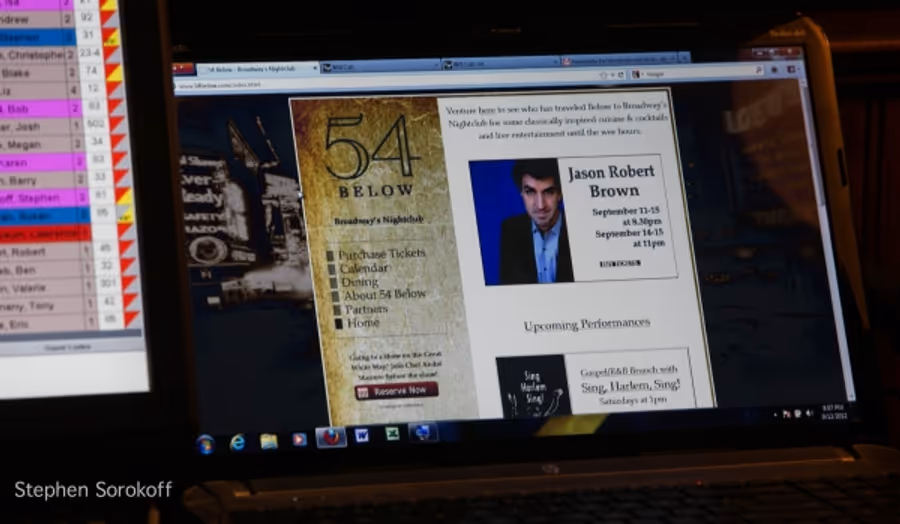 Photo Coverage: Jason Robert Brown & Shoshana Bean Perform at 54 Below Image