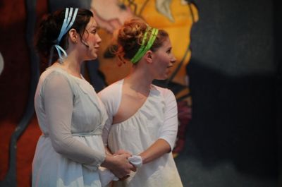 Erin Fisher and Jennifer Collins  Photo