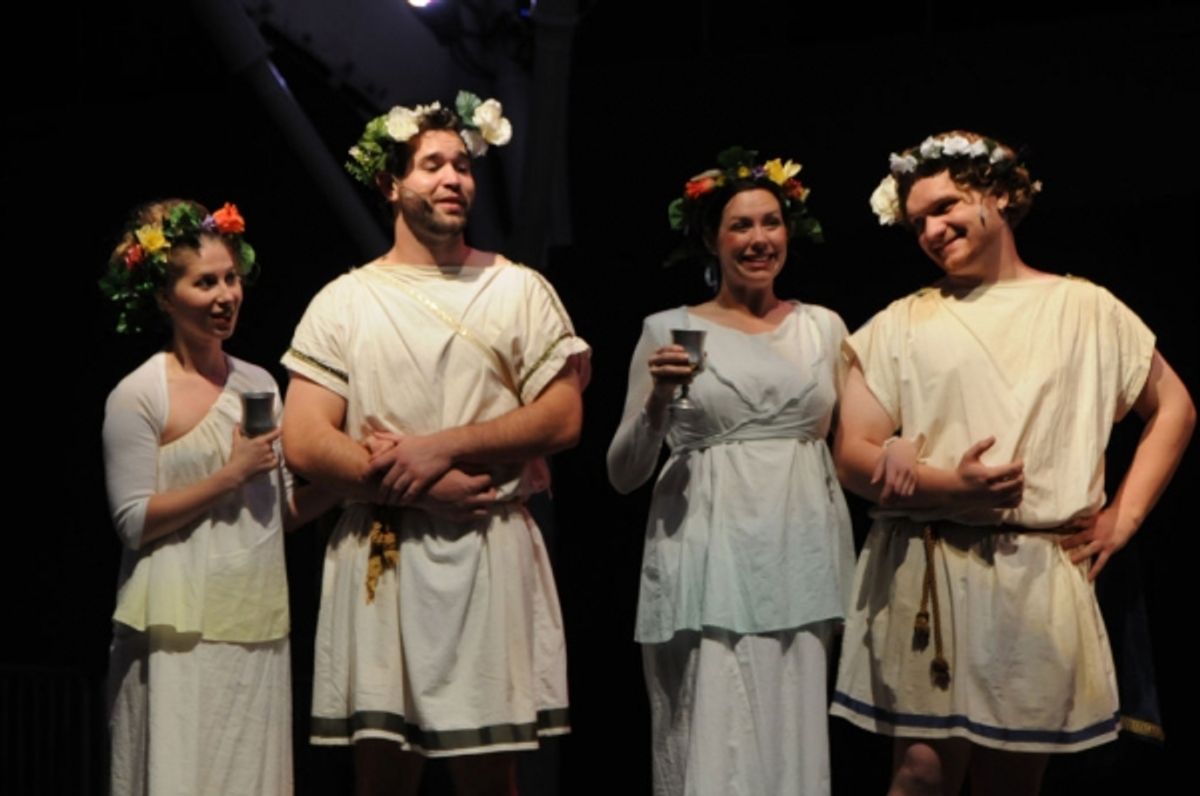 Jennifer Collins, Ryan Hooks, Erin Fisher, A. John Beeler at 