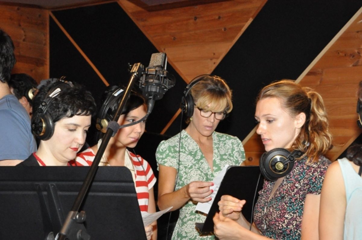 Lauren Cohn, Catherine Ricafort, Felicia Finley and Adrienne Jean Fisher at 