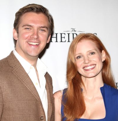 Dan Stevens & Jessica Chastain Photo