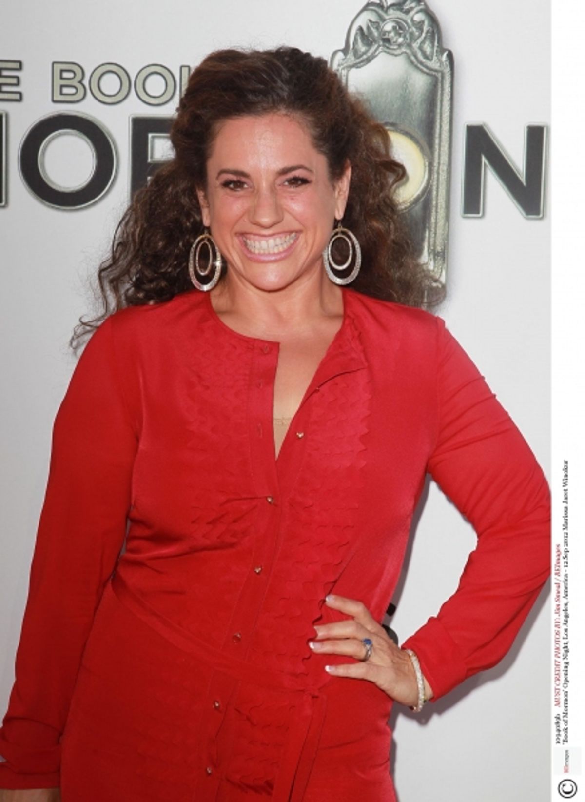 Mandatory Credit: Photo by Jim Smeal / BEImages (1094089b)Marissa Jaret Winokur'Book of Mormon' Opening Night, Los Angeles, America - 12 Sep 2012 at 