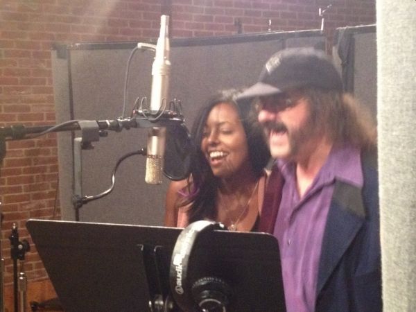 Adrienne Warren and Doug Katsaros Photo