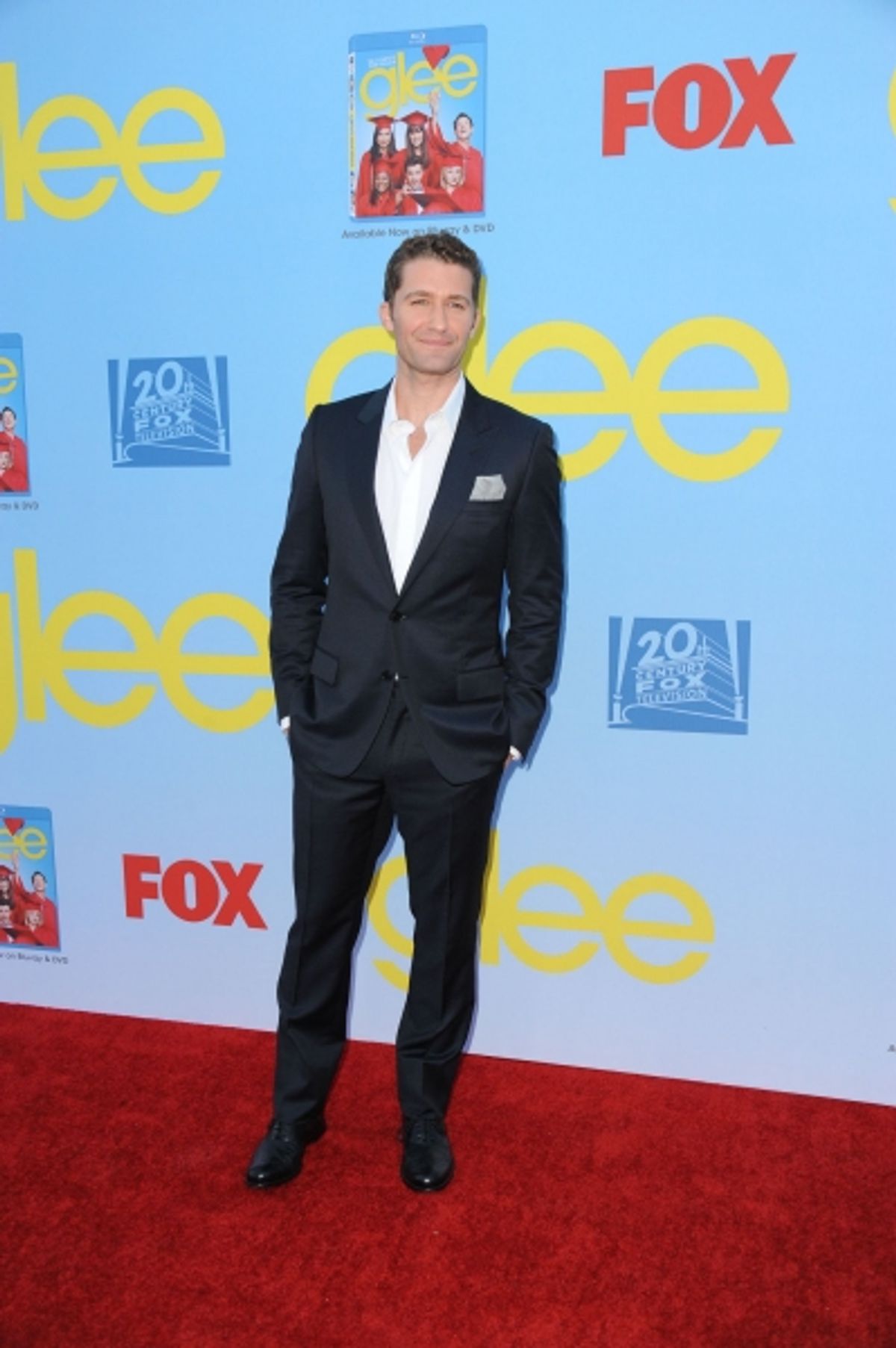  GLEE SEASON FOUR PREMIERE SCREENING AND VIP RECEPTION: Cast member Matthew Morrison arrives on the red carpet for the GLEE SEASON FOUR PREMIERE SCREENING AND VIP RECEPTION on Weds. Sept. 12 at Paramount Studios in Hollywood, CA. CR: Scott Kirkland/FOX at 