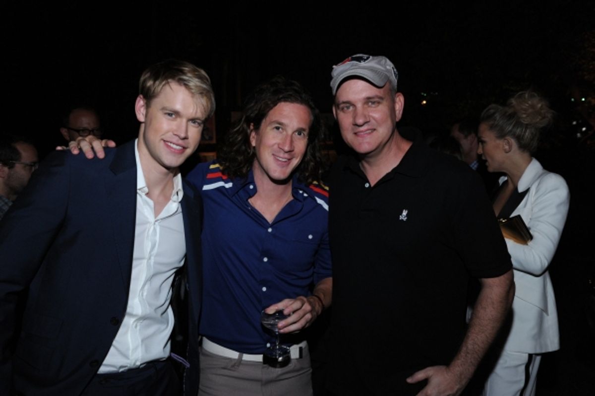 GLEE SEASON FOUR PREMIERE SCREENING AND VIP RECEPTION: GLEE Executive Producer Ian Brennan and cast members Chord Overstreet and Mike O'Malley celebrate at the GLEE SEASON FOUR PREMIERE SCREENING AND VIP RECEPTION (L-R): Jenna Ushkowitz and Becca Tobin on at 
