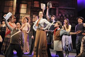 CiarÃ'¡n McCarthy (National Tour of The Wedding Singer) as Mickey McKee and Evie Hutton (National Tour of Hairspray) as Nelly Gold with the cast of the World Premiere of Hello! My Baby. McCarthy won a Stage Scene LA Award for Outstanding Performance by @ BroadwayWorld CiarÃ'¡n McCarthy (National Tour of The Wedding Singer) as Mickey McKee and Evi Photo