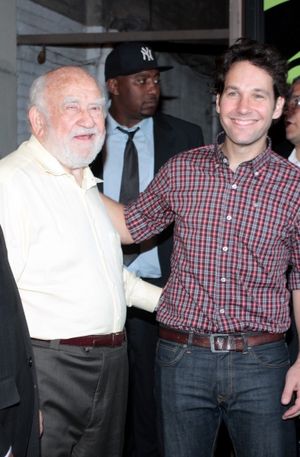 Ed Asner, Paul Rudd Photo