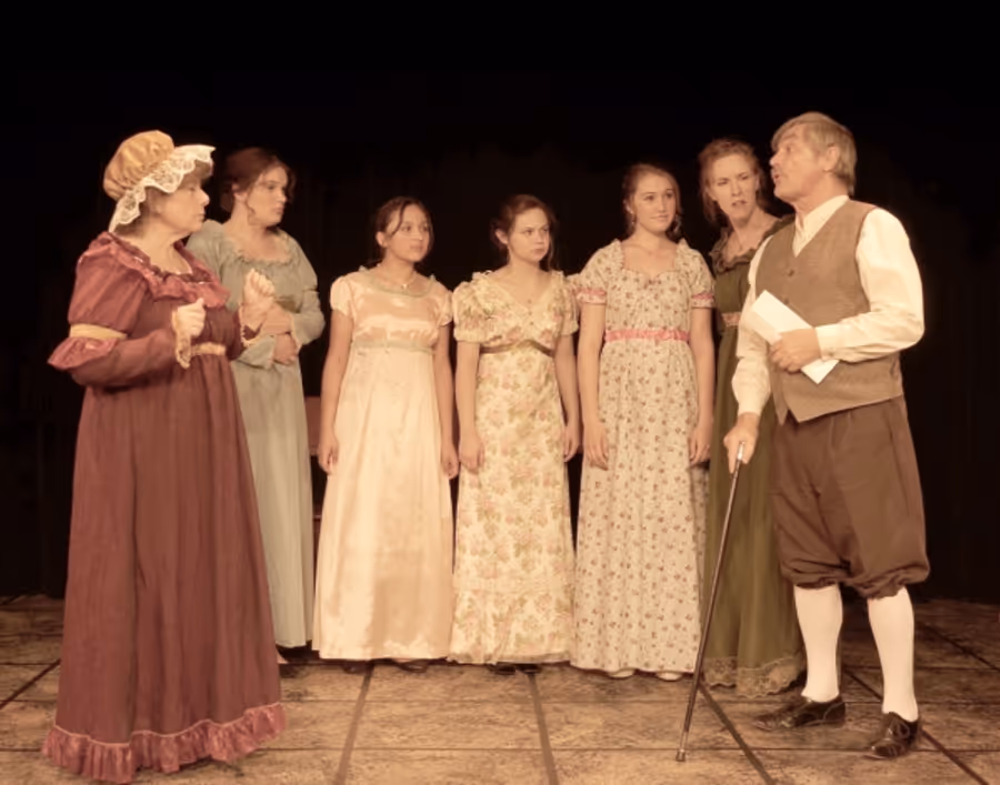 Photo Flash: First Look at Adobe Theater's PRIDE AND PREJUDICE Image