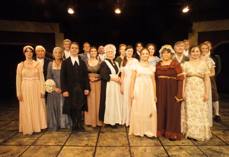 Photo Flash: First Look at Adobe Theater's PRIDE AND PREJUDICE Image