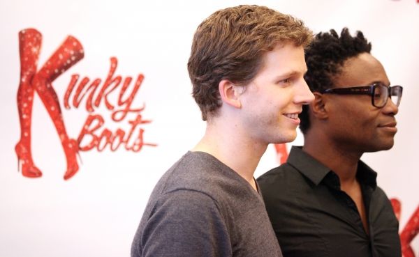 Photo Coverage: Harvey Fierstein, Cyndi Lauper and the KINKY BOOTS Cast Meet the Press - Check it Out! — photo 22 of 23