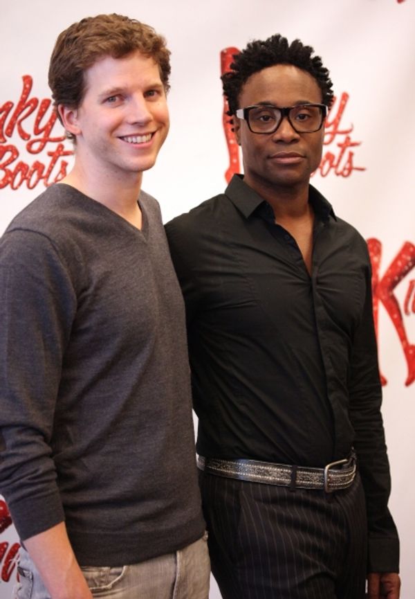 Peter Starks & Billy Porter Photo