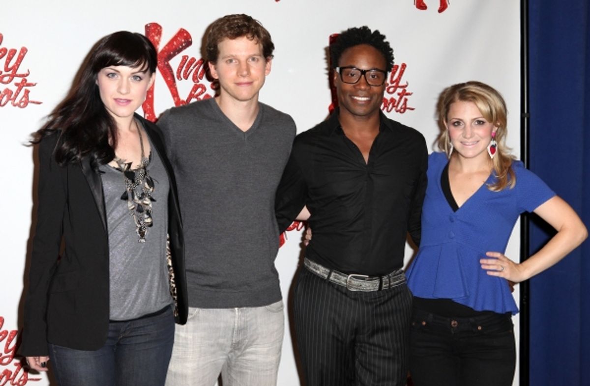  Celina Carvajal, Peter Starks, Billy Porter & Annaleigh Ashford  at 