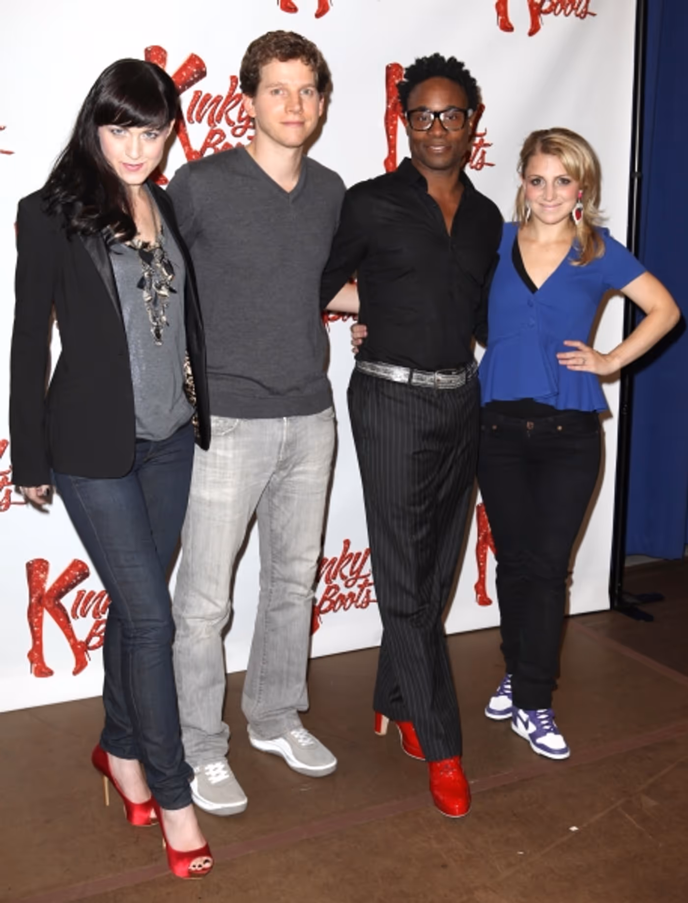Photo Coverage: Harvey Fierstein, Cyndi Lauper and the KINKY BOOTS Cast Meet the Press - Check it Out! Image