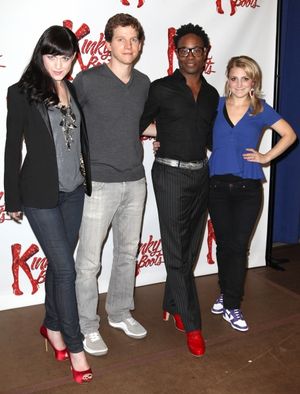  Celina Carvajal, Peter Starks, Billy Porter & Annaleigh Ashford  Photo