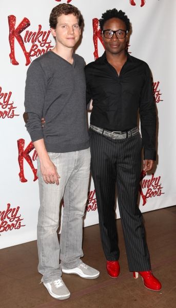 Photo Coverage: Harvey Fierstein, Cyndi Lauper and the KINKY BOOTS Cast Meet the Press - Check it Out! — photo 7 of 23