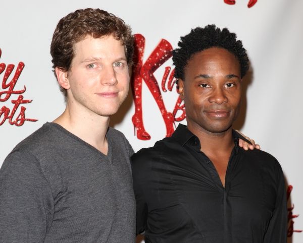 Photo Coverage: Harvey Fierstein, Cyndi Lauper and the KINKY BOOTS Cast Meet the Press - Check it Out! — photo 14 of 23