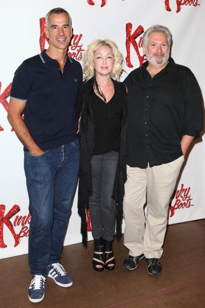 Photo Coverage: Harvey Fierstein, Cyndi Lauper and the KINKY BOOTS Cast Meet the Press - Check it Out! — photo 17 of 23