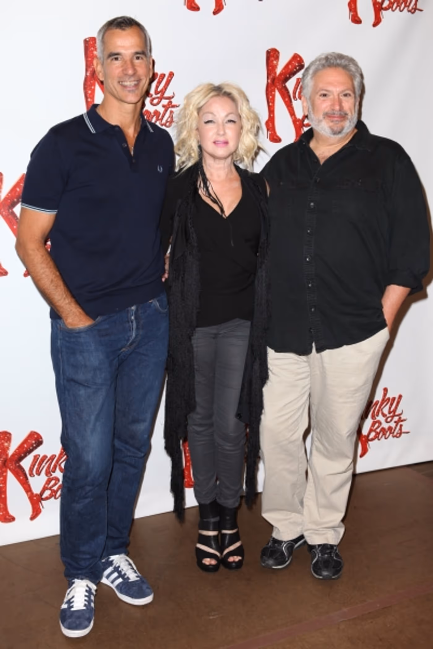 Photo Coverage: Harvey Fierstein, Cyndi Lauper and the KINKY BOOTS Cast Meet the Press - Check it Out! Image