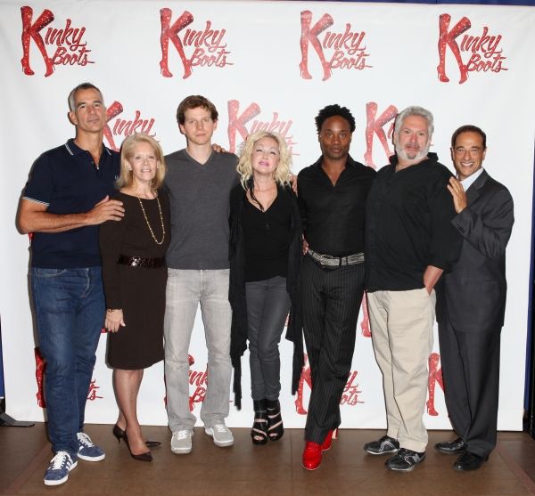 Photo Coverage: Harvey Fierstein, Cyndi Lauper and the KINKY BOOTS Cast Meet the Press - Check it Out! — photo 20 of 23