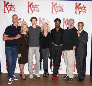  Director Jerry Mitchell, Producer Daryl Roth, Peter Starks, Cyndi Lauper (Music), Bi Photo