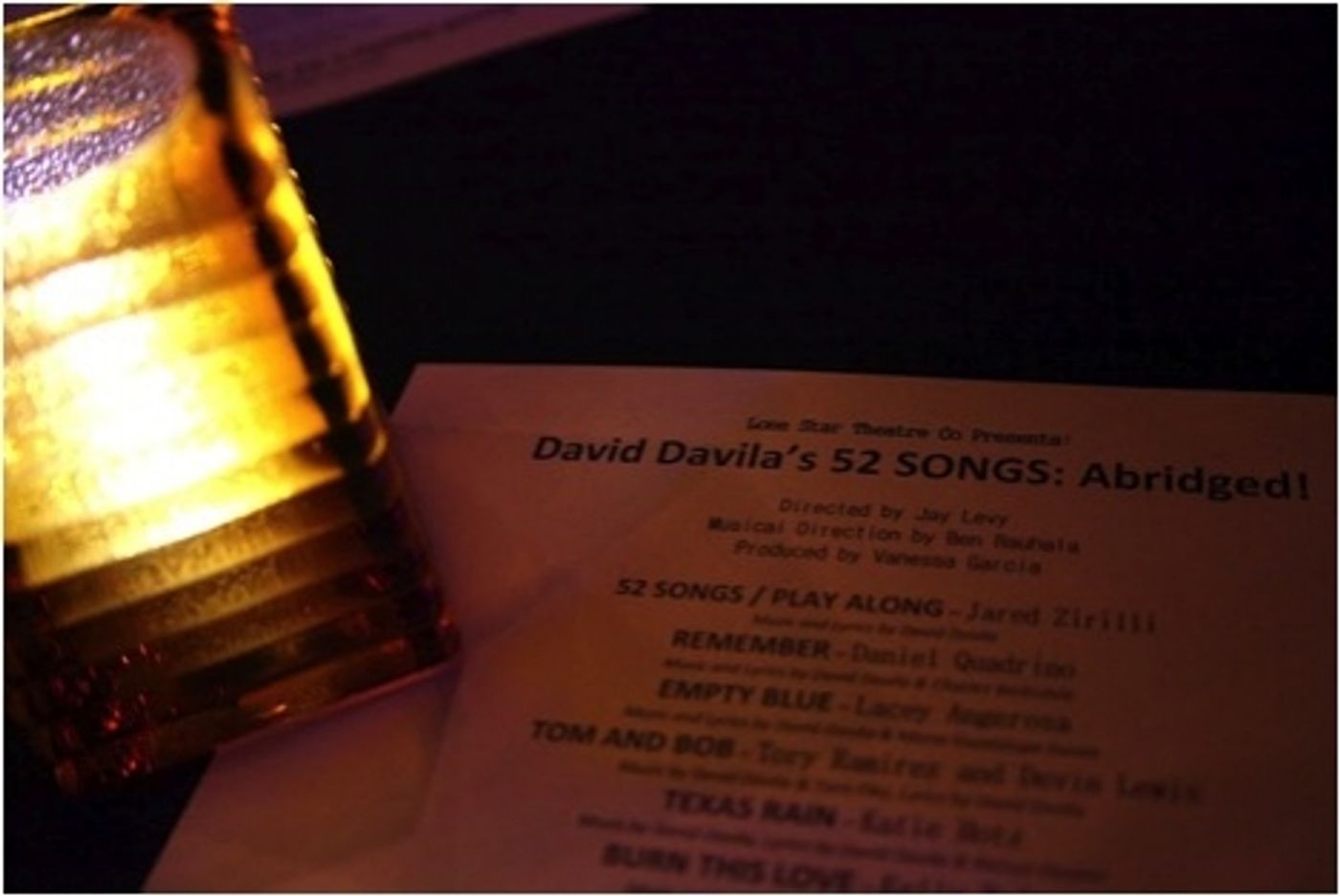 Photo Flash: David Davila's 52 SONGS: ABRIDGED! - Jaime Cepero, Jenna Leigh Green & More  Image