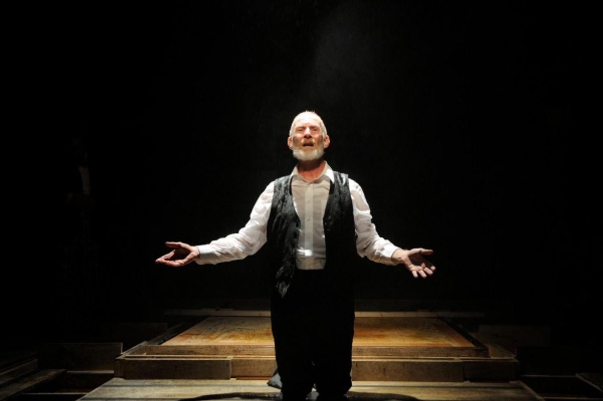  Trinity Rep resident actor Brian McEleney as Lear at 