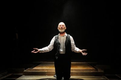  Trinity Rep resident actor Brian McEleney as Lear Photo