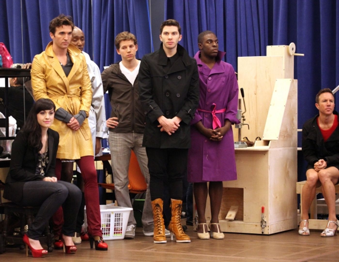 Photo Coverage: Extra Fierce KINKY BOOTS Press Preview - Cyndi Lauper, Harvey Fierstein, Stark Sands, Billy Porter & More! Image