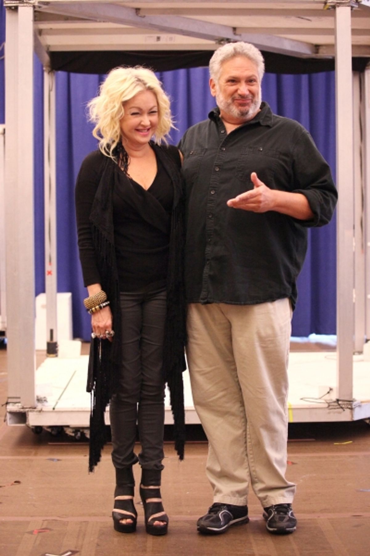 Cyndi Lauper & Harvey Fierstein at 