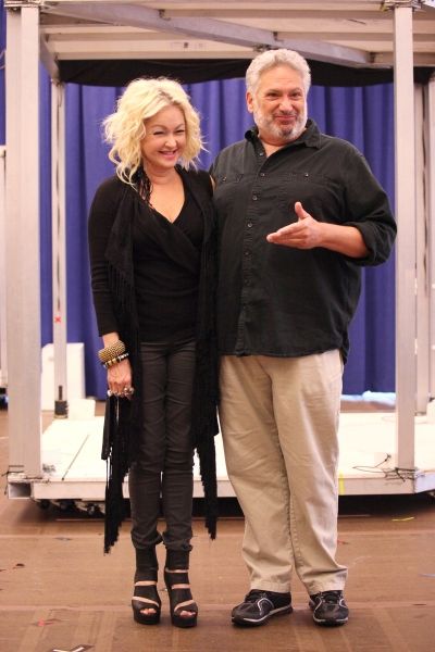 Cyndi Lauper & Harvey Fierstein Photo