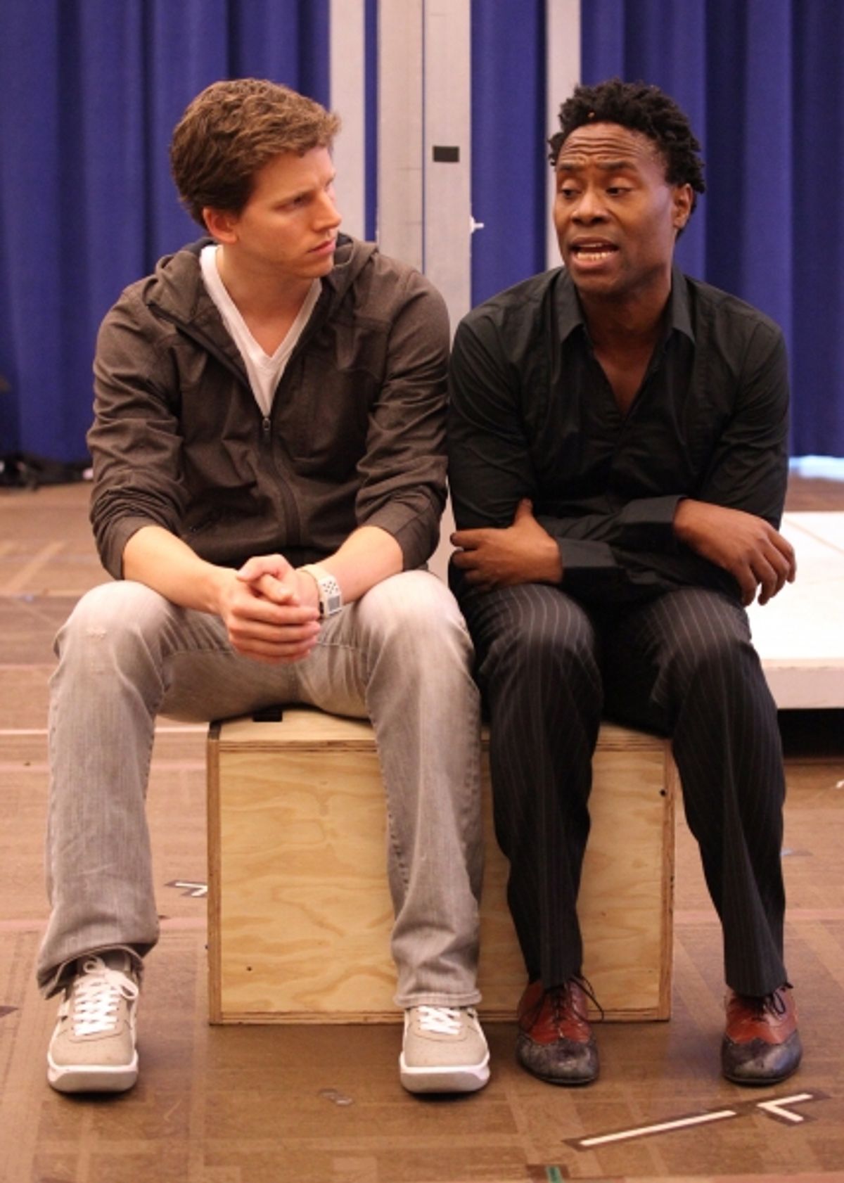  Stark Sands & Billy Porter at 