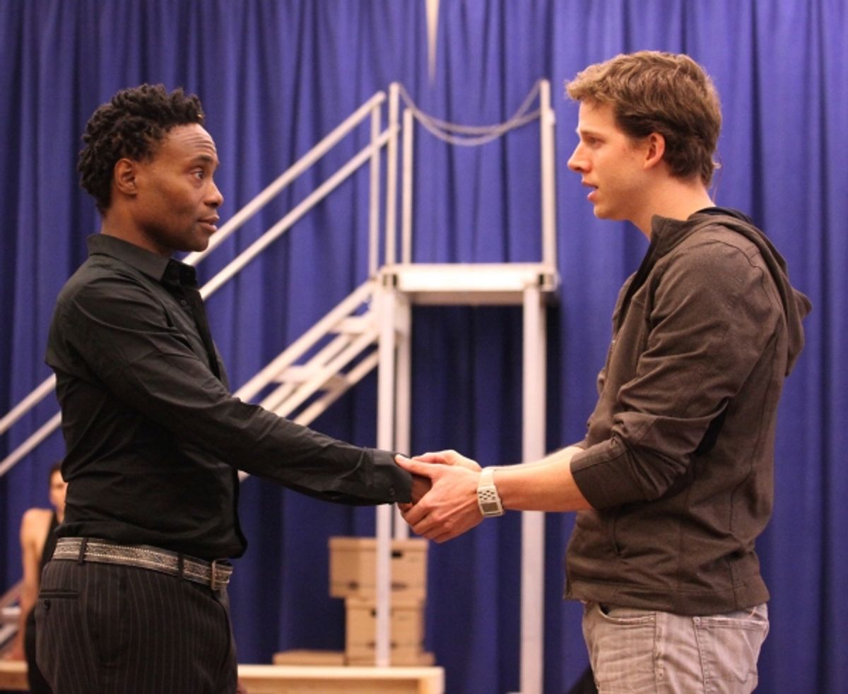 Billy Porter & Stark Sands at 