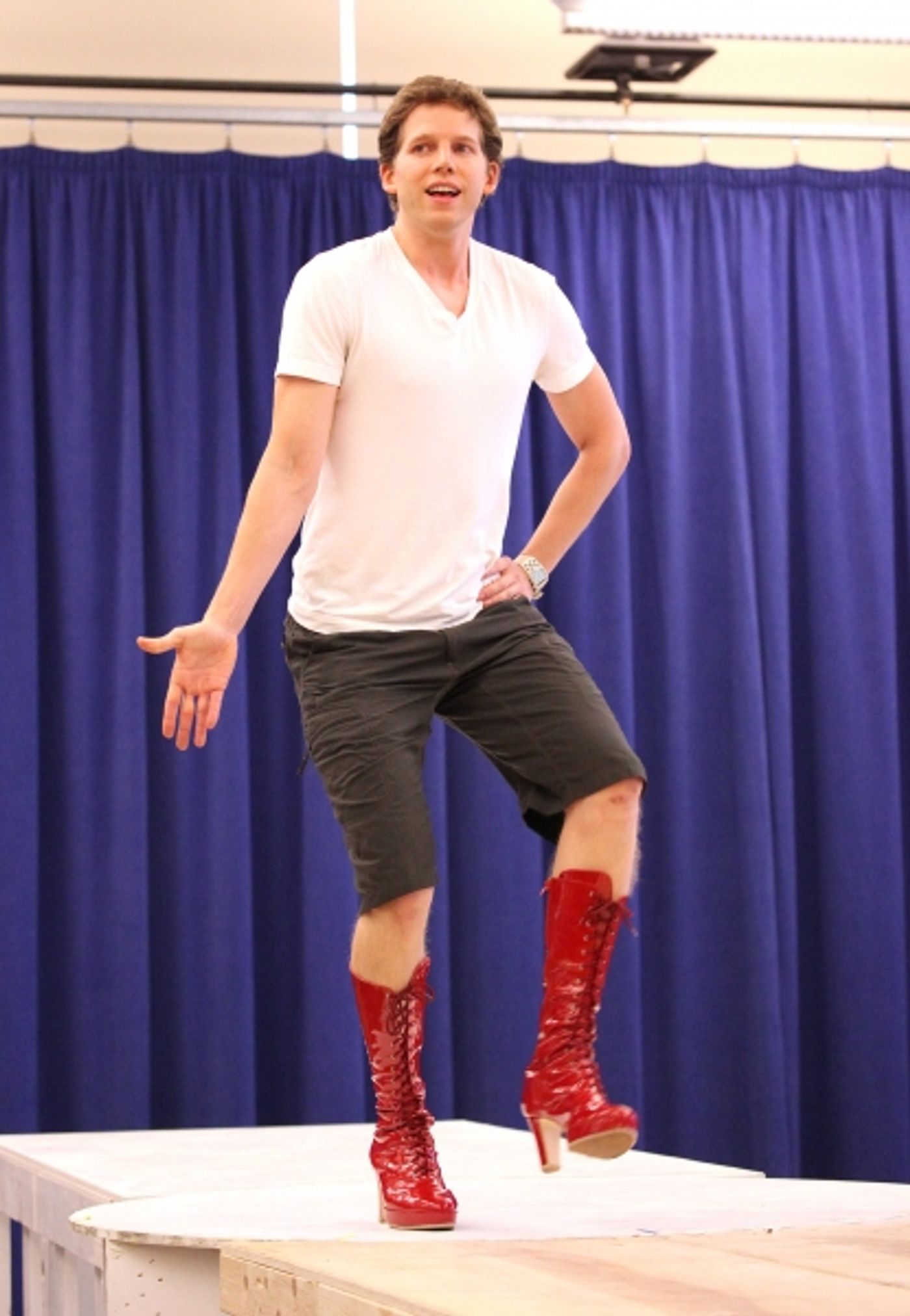 Photo Coverage: Extra Fierce KINKY BOOTS Press Preview - Cyndi Lauper, Harvey Fierstein, Stark Sands, Billy Porter & More! Image